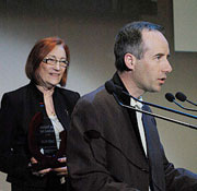 Marc Boudot et A.Meyrieux, trophée Grand âge.